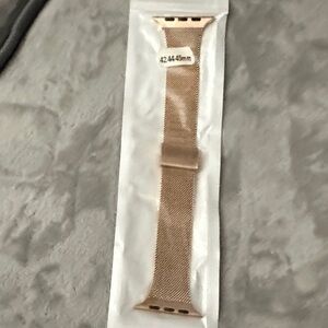 Rose Gold Mesh Watchband for Women and Men